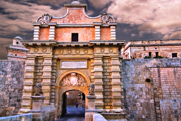 Mdina's Main City Gate