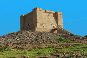 Santa Maria-Turm auf Comino