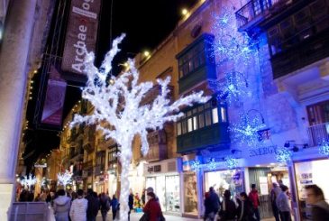 Christmas street decorations