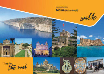 This Brochure details a walk around Mdina pointing out important sights